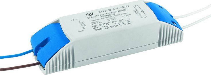 ELV 0,1-150-W-LED-Netzteil, 12 V AC, dimmbar