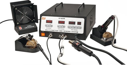 ELV 3-in-1-Profi-Multifunktions-Lötstation LF-853D