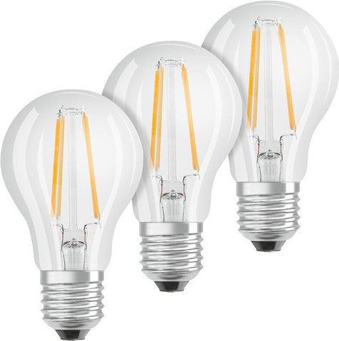 OSRAM 3er-Set 7-W-LED-Lampe E27, dim to warm