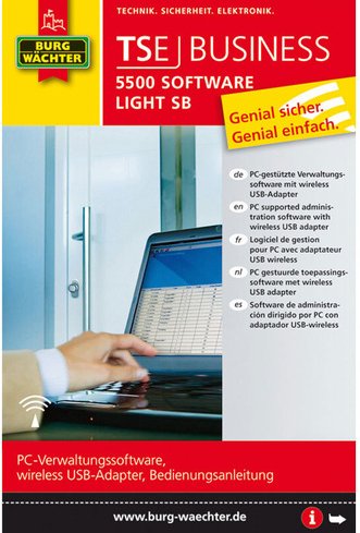 Burg-Wächter secuENTRY Software für mehr Funktionalität