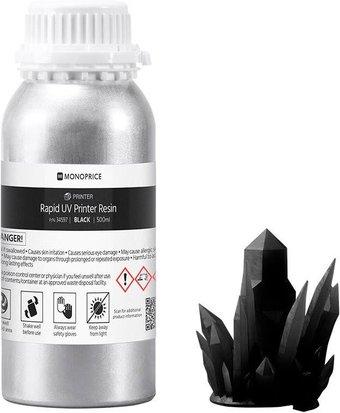Monoprice-Resin/-Kunstharz, 500 ml, schwarz - für 3D-Drucker MP Mini SLA