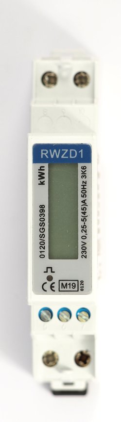 Geeichter Wechselstromzähler mit LC-Display