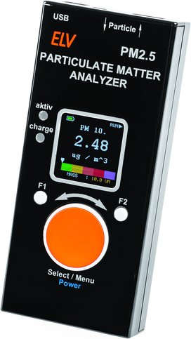 ELV Bausatz Feinstaub-Messgerät PM2.5 (verbauter Sensor SPS30 ist MCERTS-Zertifiziert)
