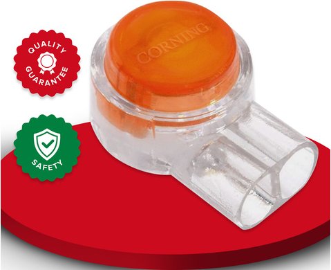 Heidemann ISO FLEX Einzeladerverbindung PresslokTM UR2, 10 Stück, rot