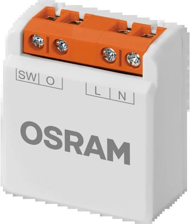 OSRAM SMART+ Smart Home WLAN-Schaltmodul, 1-Kanal, Unterputz, Weiß