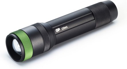 GP LED-Taschenlampe CR41, 650 lm, 135 m Reichweite, max. 85 h Betrieb