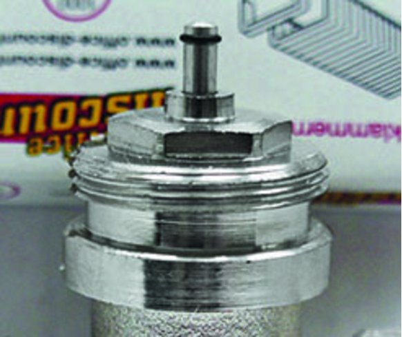 Heizungsventiladapter für Herz M28 x 1,5 (Messing)