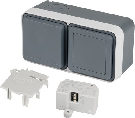 ELV Smart Home Set Außensteckdose, HmIP-FSM (ARR-Bausatz), Adapter