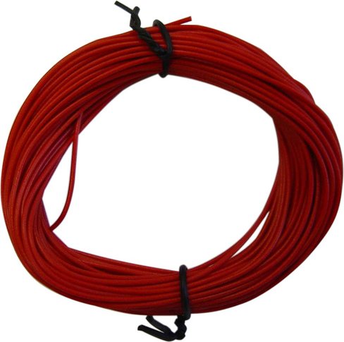 Schaltlitze LiY 1 x 0,14 mm² rot, 10 m