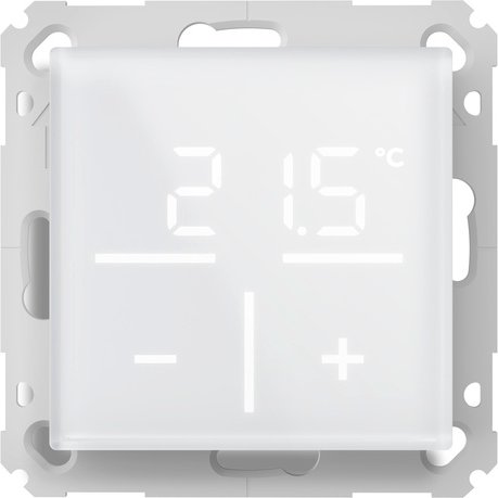Homematic IP Smart Home Glas-Wandthermostat, weiß, HmIP-WGT