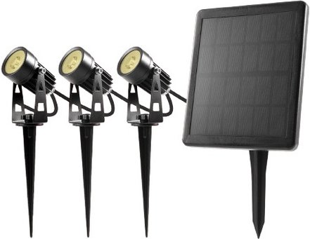 Die Bold SIMON LED Solar, IP65, 3000 K, SP 6V, 3er Set