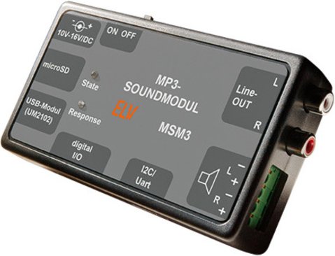 ELV Bausatz MP3-Soundmodul MSM3