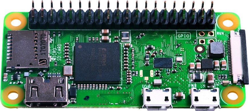 Raspberry Pi Zero WH, inkl. 40-Pin-GPIO-Header