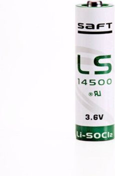 Saft Lithium Batterie LS-14500, Mignon AA, 3,6 V, 2600 mAh