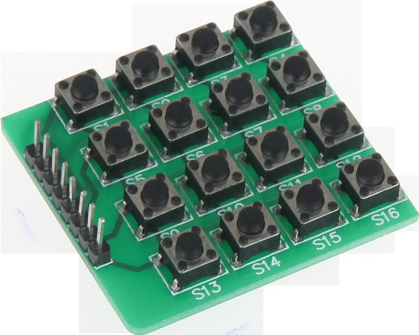 Thumbnail - Joy-IT Tastenfeld, 16 Tasten, 4x4