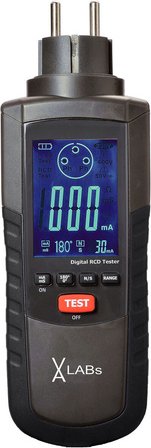 VA LABs RCD-Prüfgerät GT0010, 195 - 253 V AC