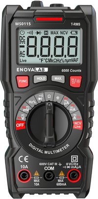 VA-LABs TrueRMS Digital-Multimeter MS0115, 6.000 Counts