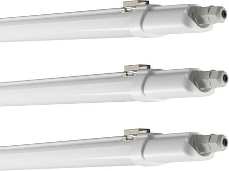 Thumbnail - LEDVANCE 3er-Set 24-W-LED-Feuchtraumwannenleuchte SubMARINE Integrated Slim, 2160 lm, 4000 K, 150 cm
