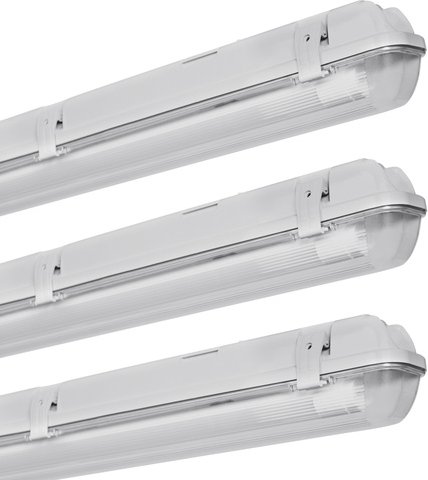 Thumbnail - LEDVANCE 3er-Set 19-W-LED-Feuchtraumwannenleuchte SubMARINE, 2050 lm, 4000 K, 150 cm