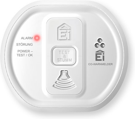 Ei Electronics Kohlenmonoxidmelder Ei208 ohne Display, Stand-alone-Gerät, 10-Jahres-Batterie