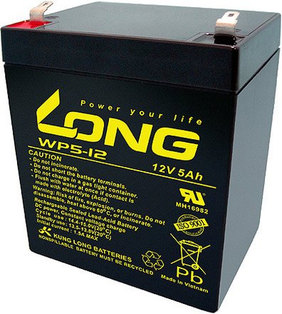 Kung Long Blei-AGM-Akku WP5-12, 12 V, 5 Ah