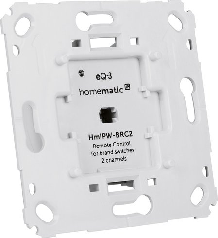 ELV Bausatz Homematic IP Wired 2-Kanal-Wandtaster für Markenschalter HmIPW-BRC2