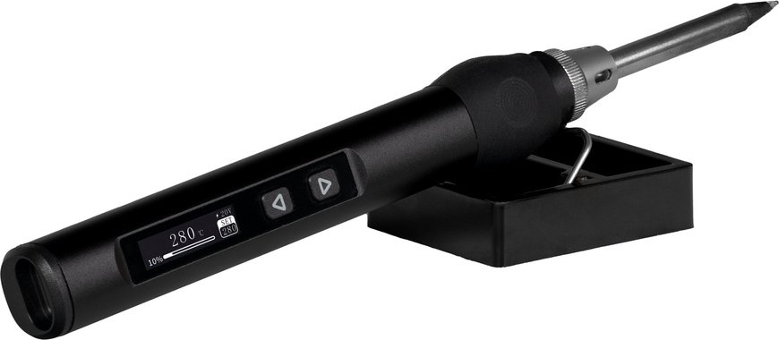 Thumbnail - Joy-IT Kompakter Lötkolben JT-SI01 für den mobilen Einsatz, 9 - 20 V, 65 W, USB-C Power Delivery