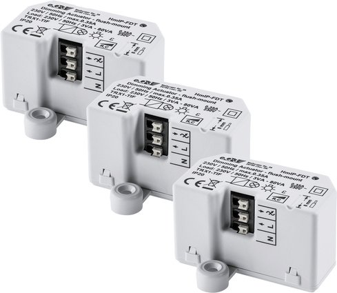 Homematic IP Smart Home 3er-Set Dimmaktor Unterputz HmIP-FDT - Phasenabschnitt