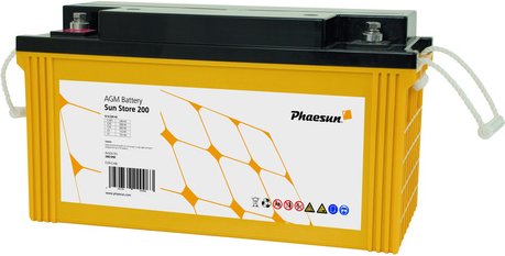 Phaesun Blei-AGM-Akku Sun Store 200, 12 V, 250 Ah