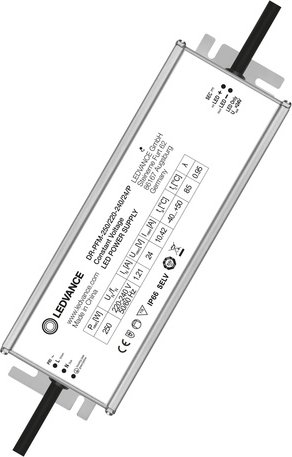 LEDVANCE LED-Netzteil / LED-Trafo DR-PFM-250, 250 W, 24 V DC, 10,42 A, Konstantspannung, IP66
