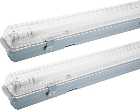 Thumbnail - Müller Licht 2er-Set 16-W-LED-Feuchtraumwannenleuchte Aqua-Promo, 1680 lm, 4000 K, IP65, 120 cm
