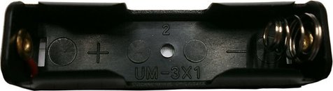 Batteriehalter für 1 x Mignon Batterie mit Anschlusskabel