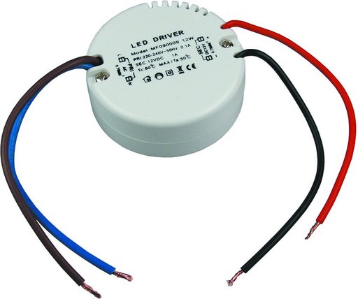 Chilitec 12-W-Unterputz-LED-Netzteil, 12 V DC, 1 A