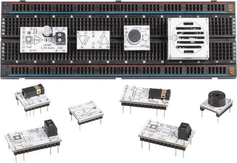 ELV Bausatz Prototypenadapter für Steckboards PAD7, Audio