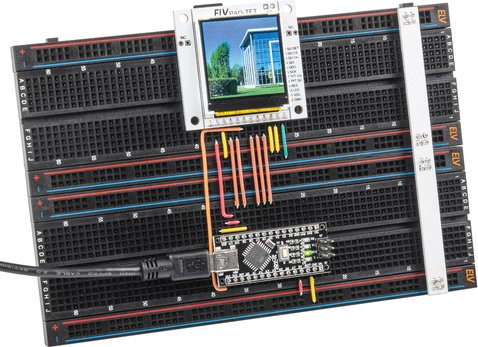 ELV Bausatz Prototypenadapter TFT-Display, PAD-TFT