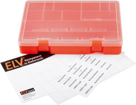 ELV Aufbewahrungsbox für Kleinteile PAD-BOX