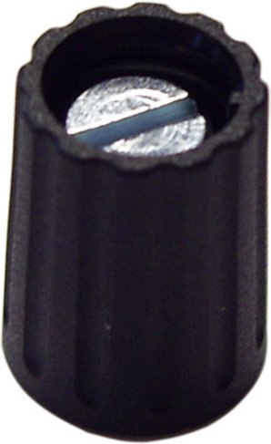 Spannzangen-Drehknopf, 10 mm Durchmesser für 4-mm-Achse