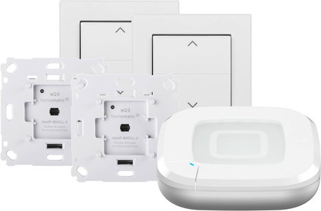 Homematic IP Smart Home Starter Set Rollladensteuerung, HmIP-SK29