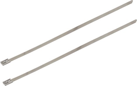 REV Ritter Kabelbinder, Edelstahl, 300 x 4,4 mm, 10 Stück