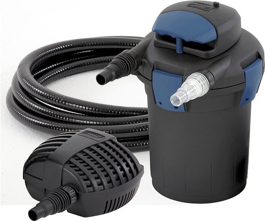 Oase Druckfilter-Set für kleine Teiche, BioPress Set 4000l