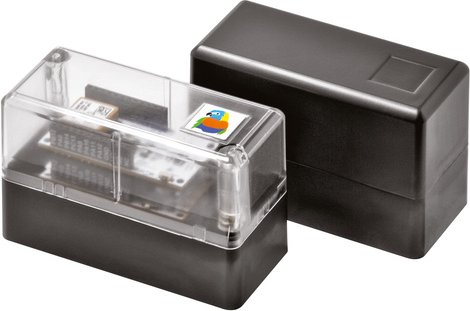 ELV modulares Gehäuse MH0101a, Gehäusedeckel schwarzgrau