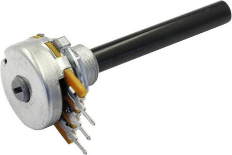 OMEG Drehpotentiometer 6mm stehend, linear 4,7 MOhm