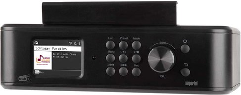 IMPERIAL DABMAN i460 Multifunktionsradio, Schwarz, WLAN, Bluetooth