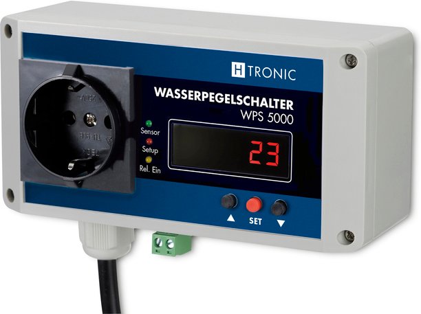 H-Tronic WPS 5000 Wasserpegelschalter mit 30 m Sensorleitung