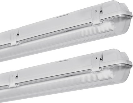 Thumbnail - LEDVANCE 2er-Set 19-W-LED-Feuchtraumwannenleuchte SubMARINE, 2050 lm, 4000 K, 150 cm