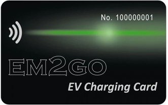 Em2Go RFID-Karte (Online) für Wallboxen mit OCPP Interface