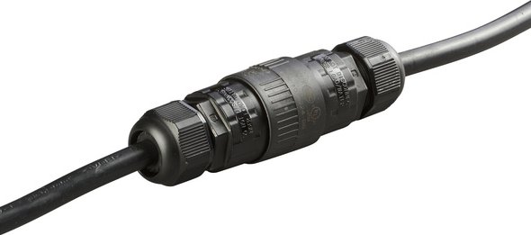 Heidemann ISO FLEX Kabelverbinder, steckbarem Kupplungsstecker, 3-polig, IP68