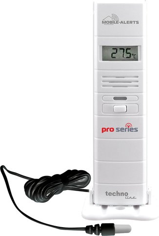 Mobile Alerts Thermo-/Hygrosensor MA10320 (PRO) mit zusätzlichem Temperaturfühler (Kabelsonde)