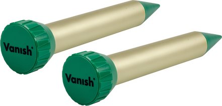 Vanish 2er-Spar-Set Maulwurfvertreiber MVT-1, Vibration, Batteriebetrieb