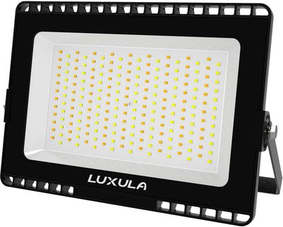 LUXULA 100-W-LED-Flutlichtstrahler mit CCT-Switch, 10000 lm, 100 lm/W, 3000/4000/6500 K, IP65